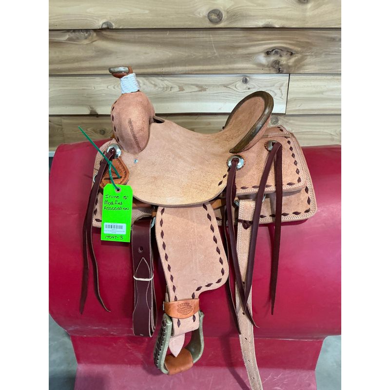 Irvine 12" Modified Association Kid Saddle - 14047-3