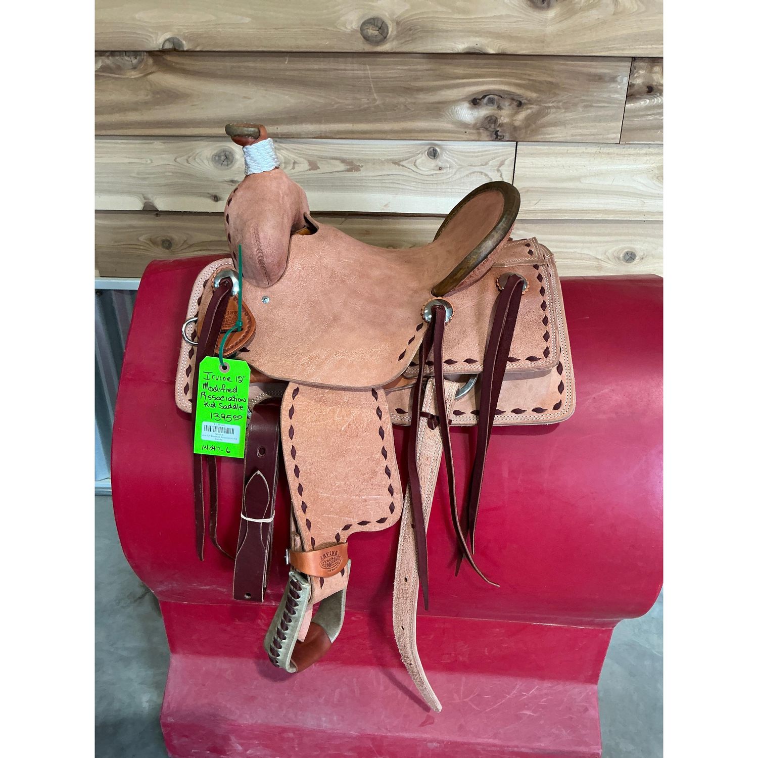 Irvine 12" Modified Association Kid Saddle - 14047-6