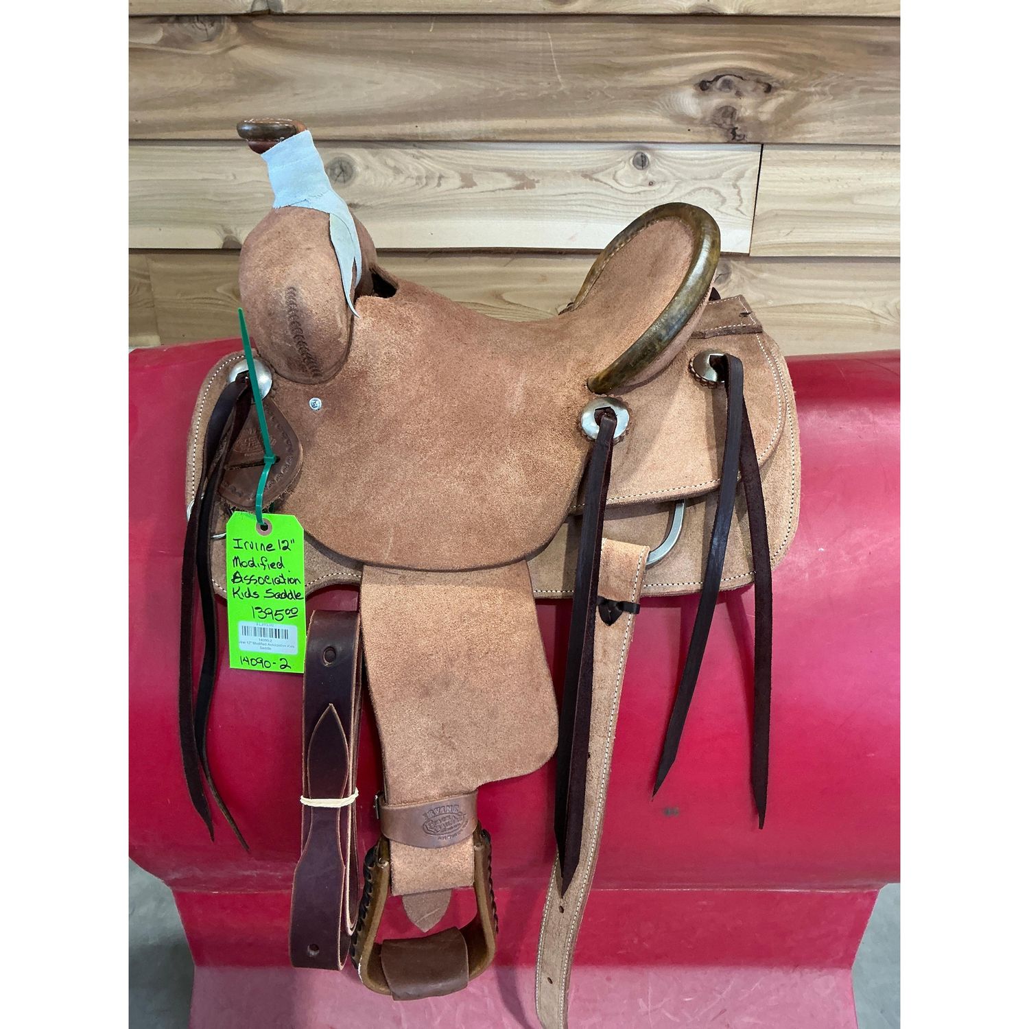 Irvine 12" Modified Association Kids Saddle - 14090-2