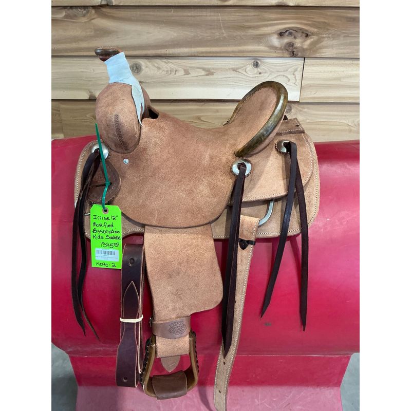 Irvine 12" Modified Association Kids Saddle - 14090-2