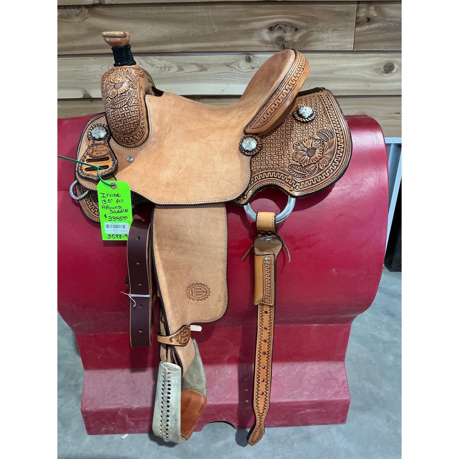 Irvine 13.5" All Around Saddle - Antique - 3588-9