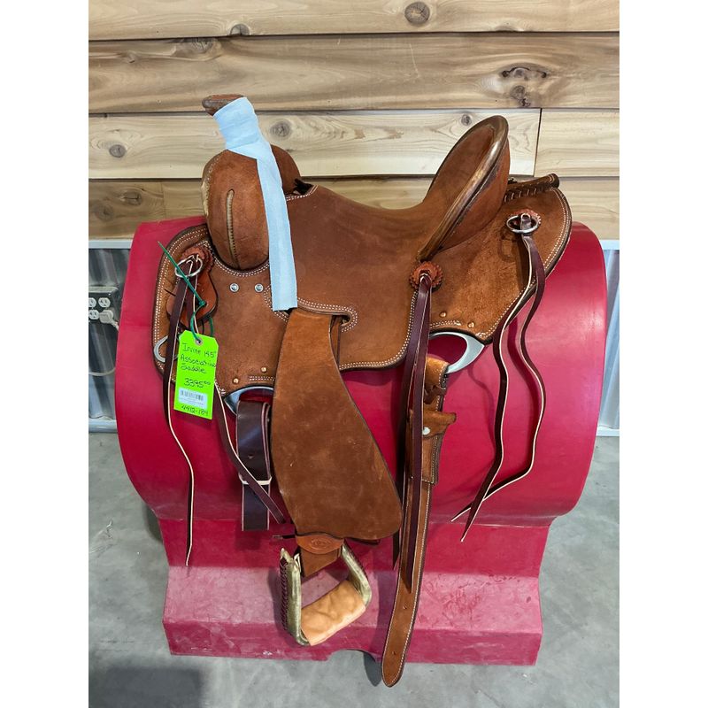 Irvine 14.5" Association Saddle - Chestnut