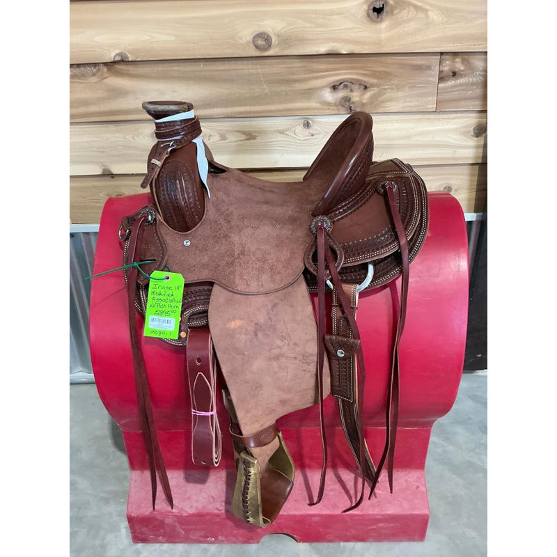 Irvine 14" Modified Association Saddle w/ Post Horn