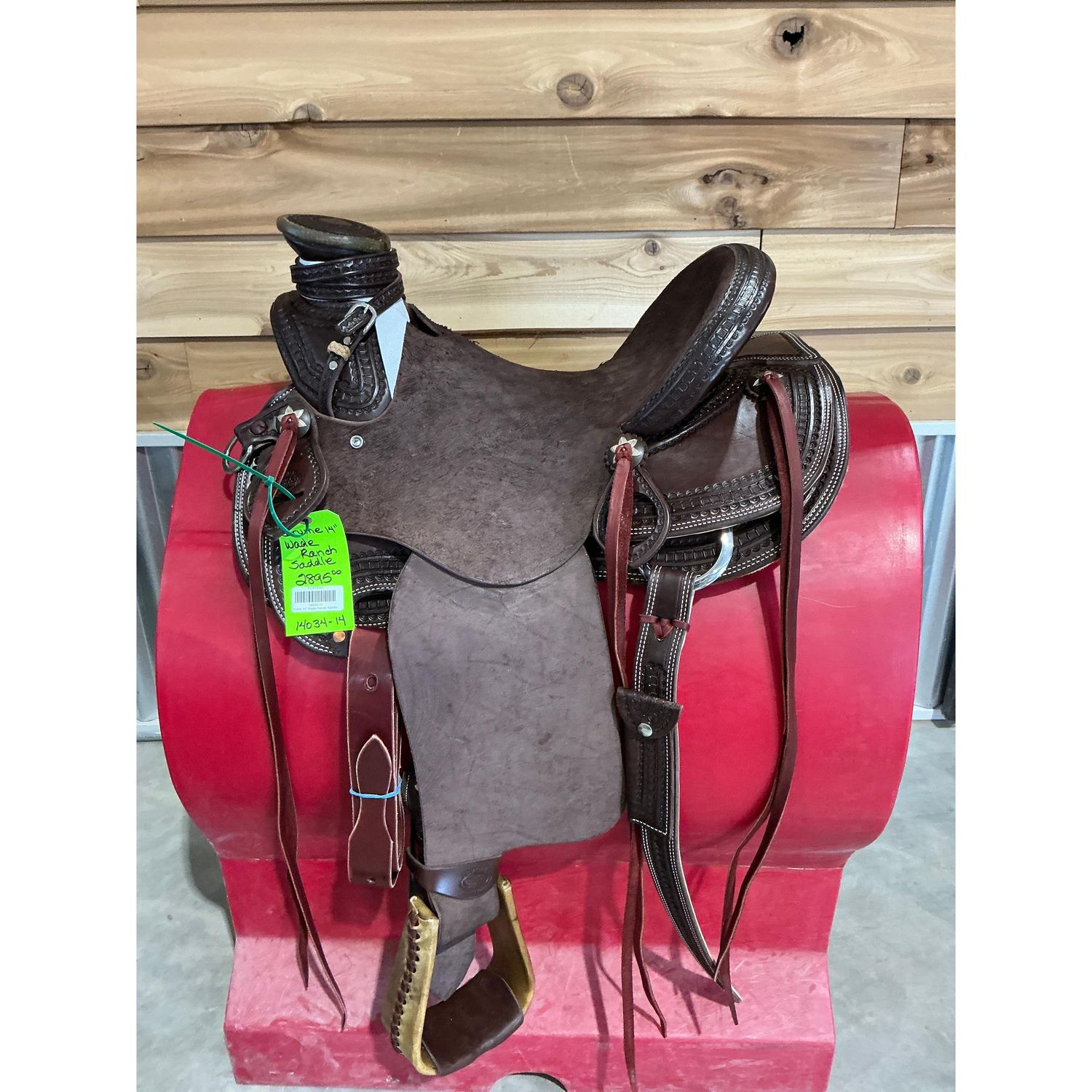Irvine 14" Wade Ranch Saddle - 14034-14