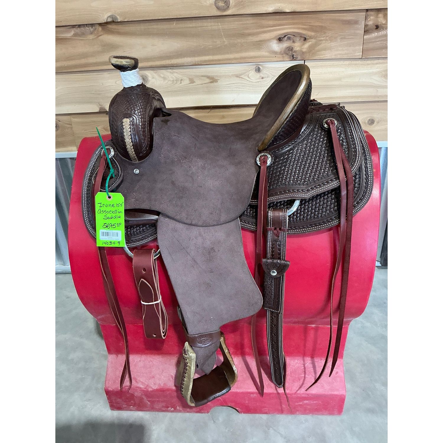 Irvine 15.5" Association Saddle - 14034-9