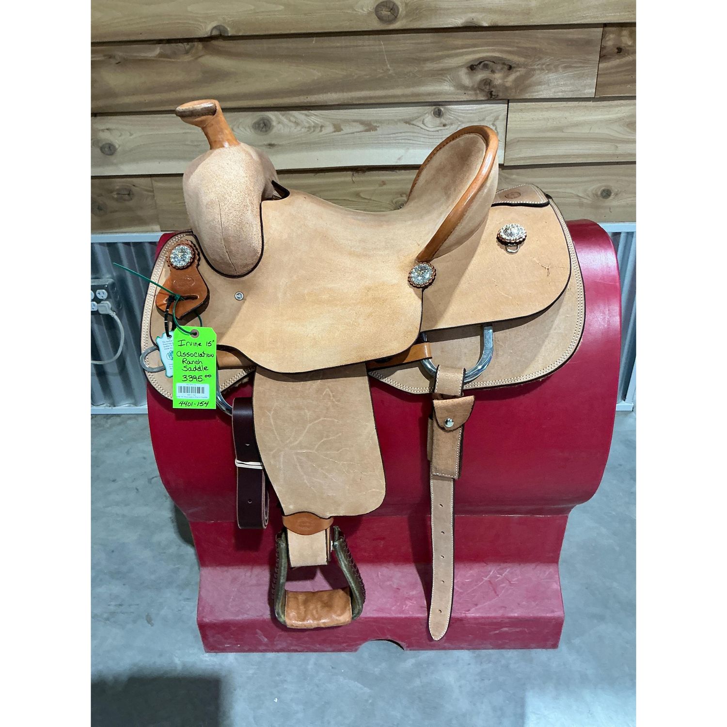 Irvine 15" Association Ranch Saddle - 4401-154