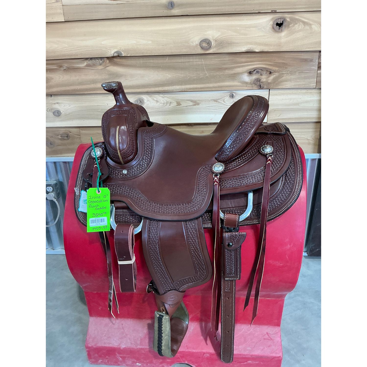 Irvine 15" Association Ranch Saddle - 4403-168