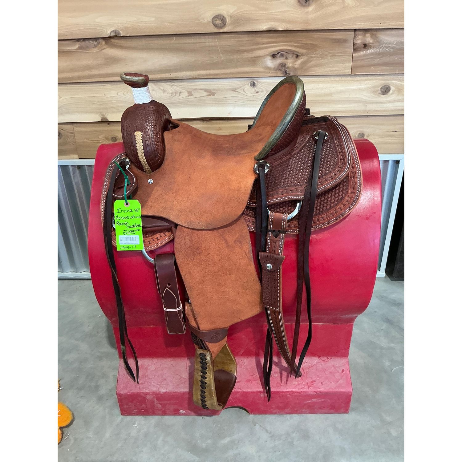 Irvine 15" Association Ranch Saddle - 14014-17