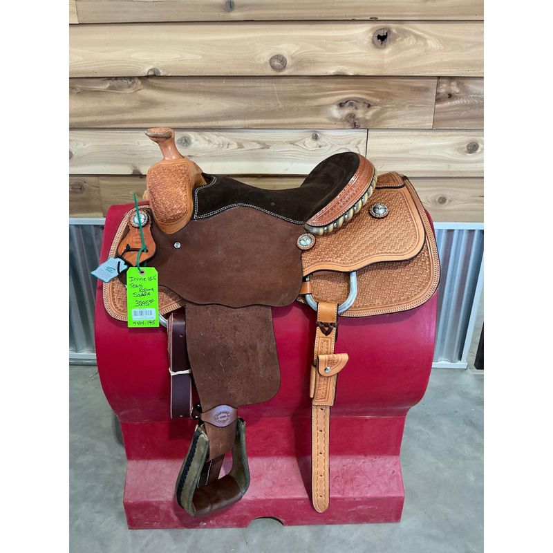 Irvine 15.5" Team Roping Saddle - 4414-195