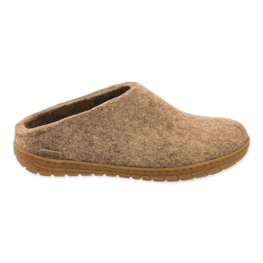 Glerups Slip On w/ Honey Rubber Sole Shoes - Sand