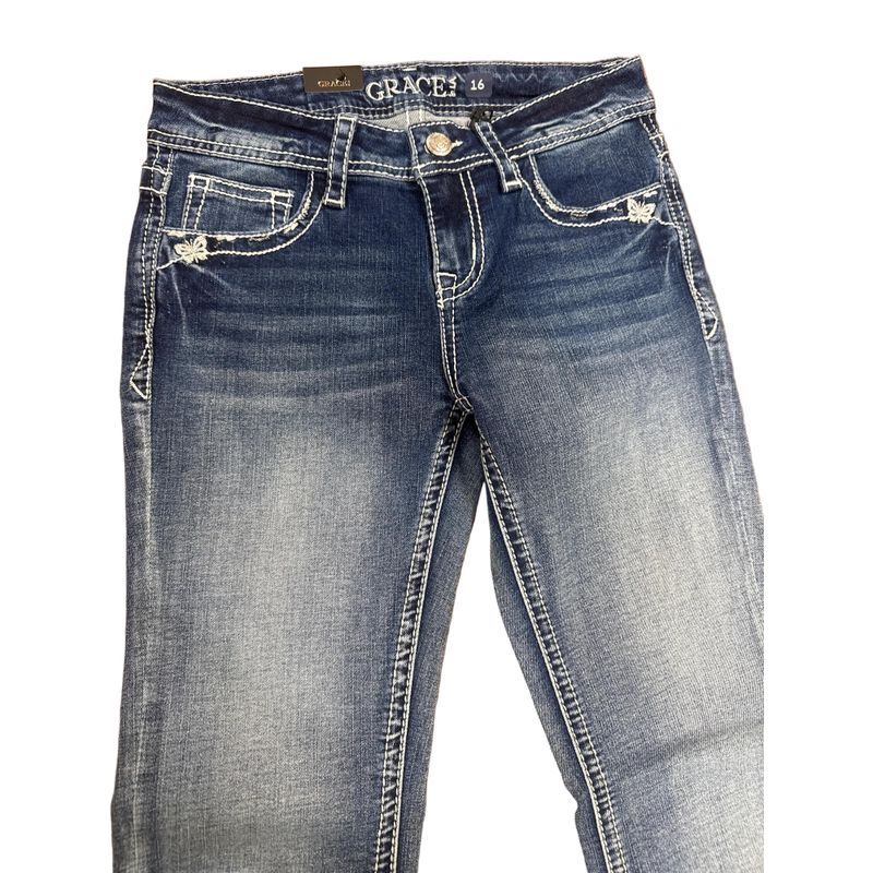 Grace in LA Girls Buttertfly S Jeans