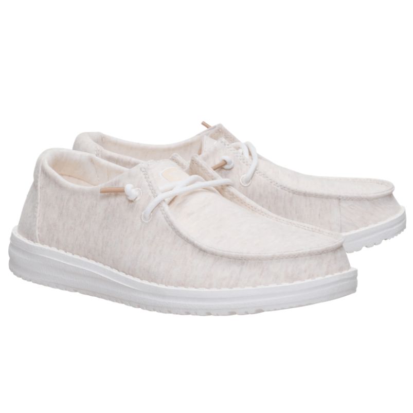 Hey Dude Men's Wally Stretch Jersey Shoes - Navy