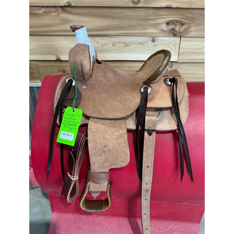 Irvine 12" Modified Association Kid Saddle - 14047-1