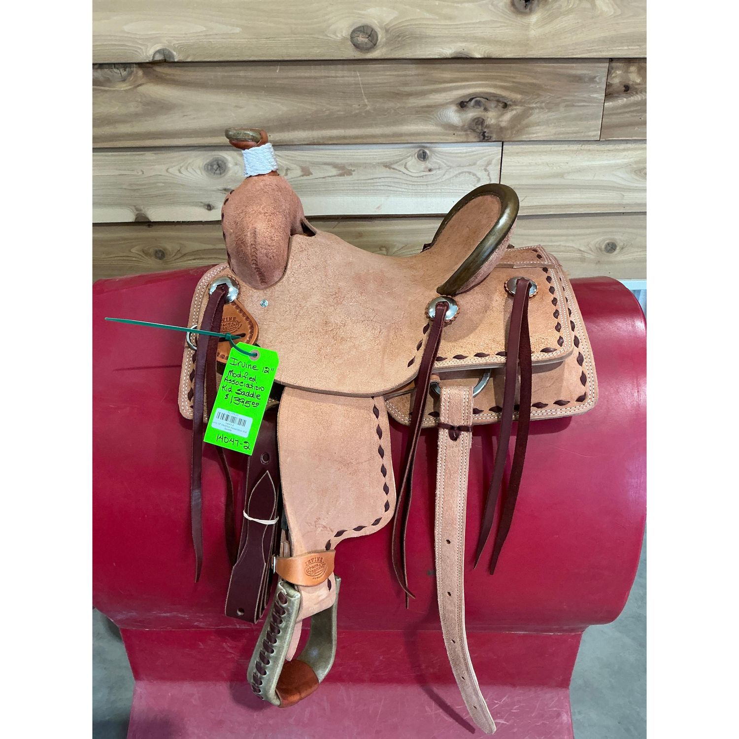 Irvine 12" Modified Association Kid Saddle - 14047-2