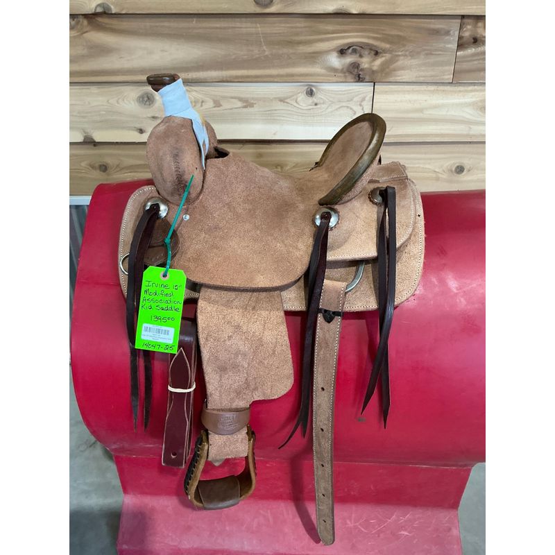 Irvine 12" Modified Association Kid Saddle - 14047-25