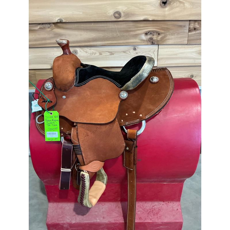 Irvine 12.5" Team Roping Saddle - TM Tree
