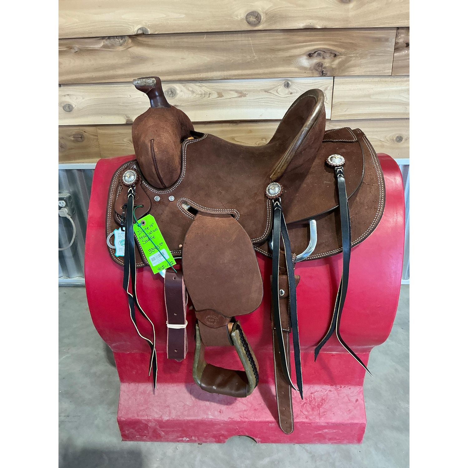 Irvine 14" Association Saddle - Chocolate