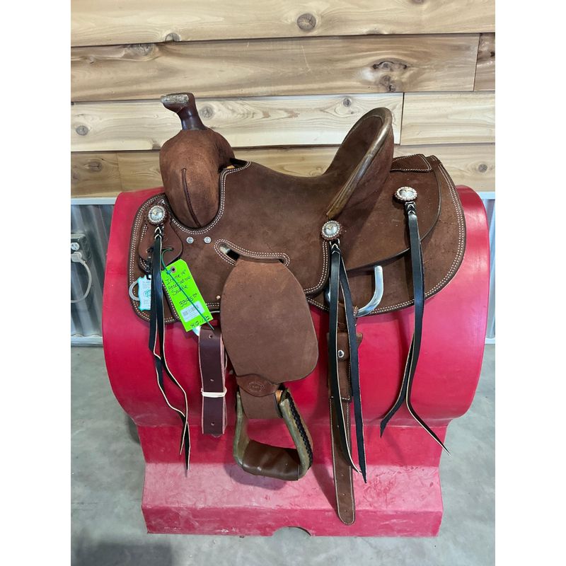 Irvine 14" Association Saddle - Chocolate