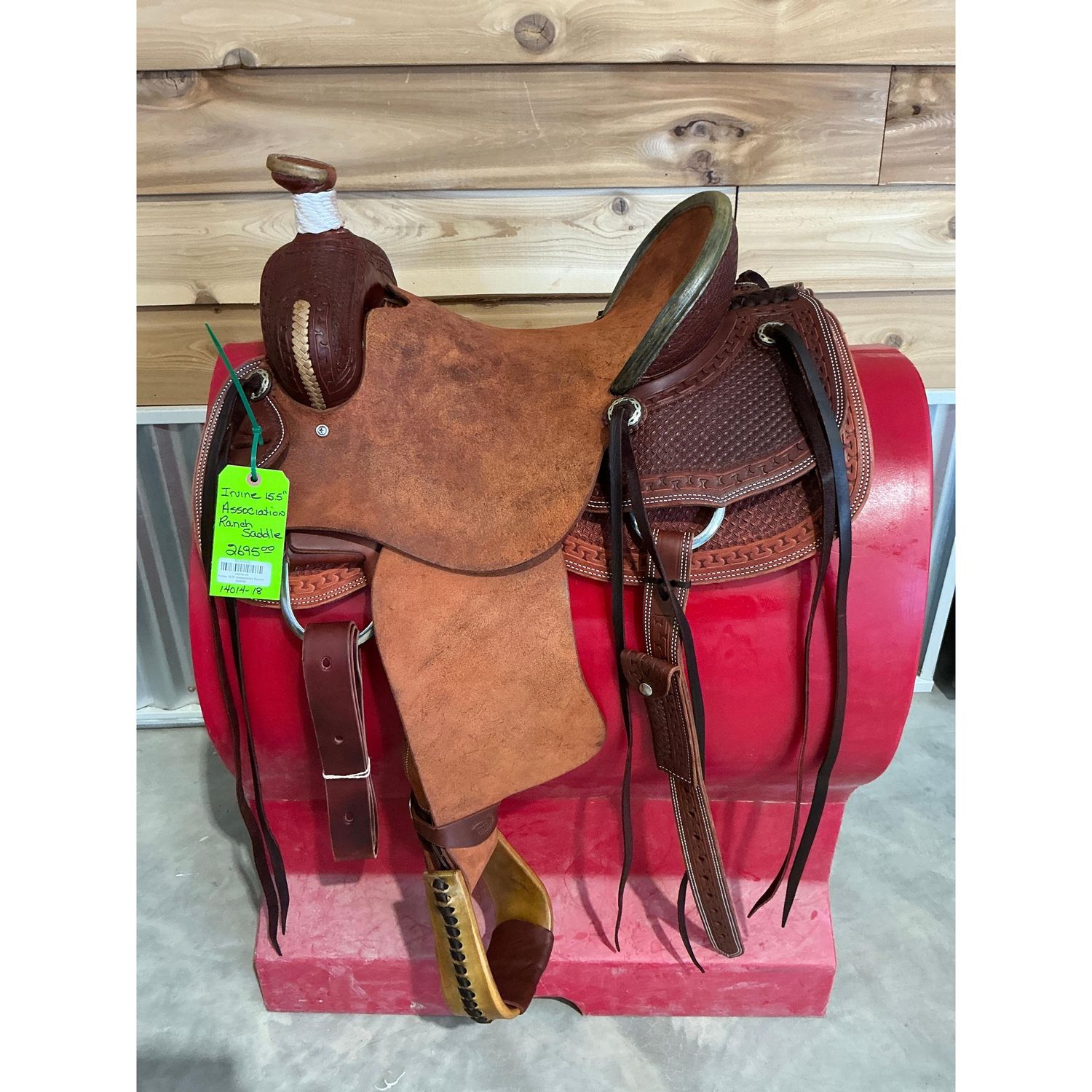 Irvine 15.5" Association Ranch Saddle - 14014-18
