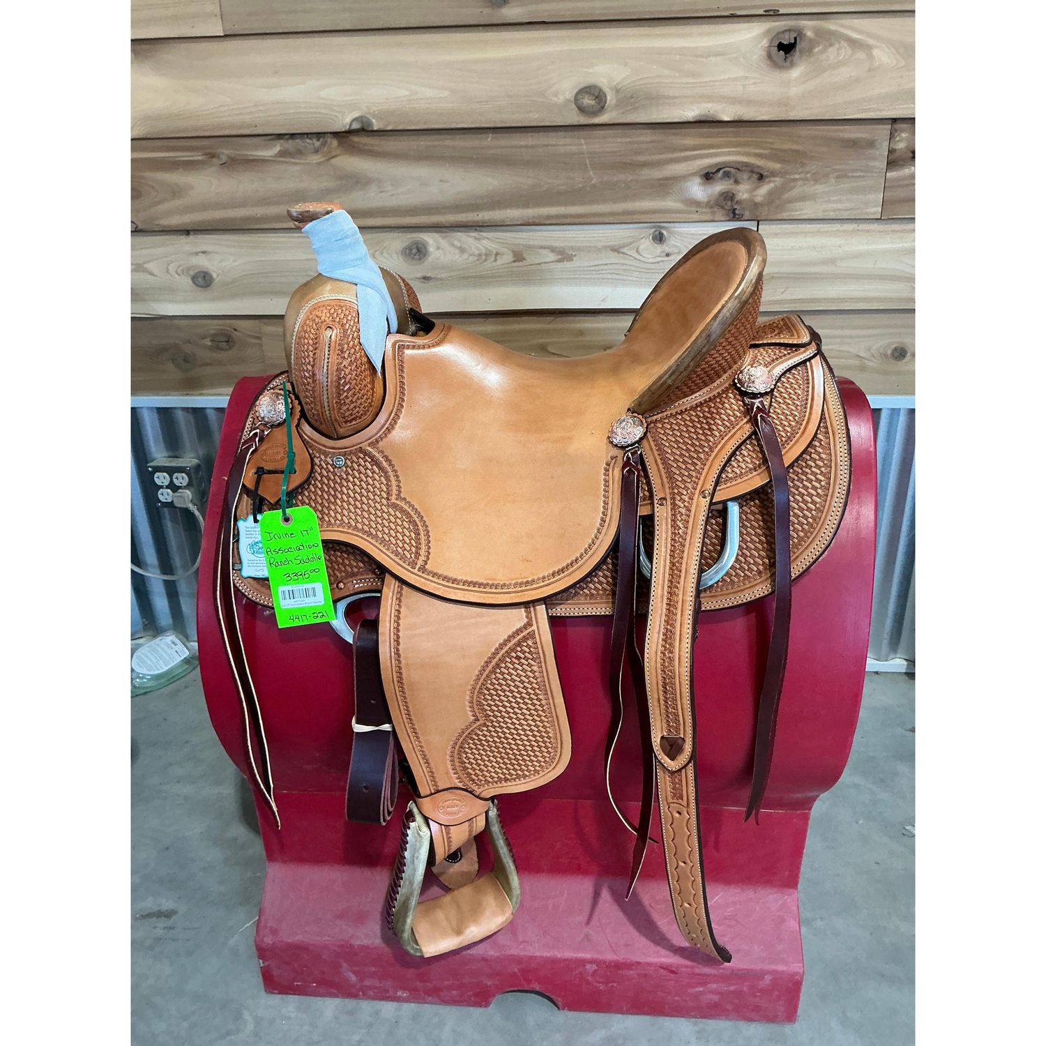 Irvine 17" Association Ranch Saddle - 4417-221
