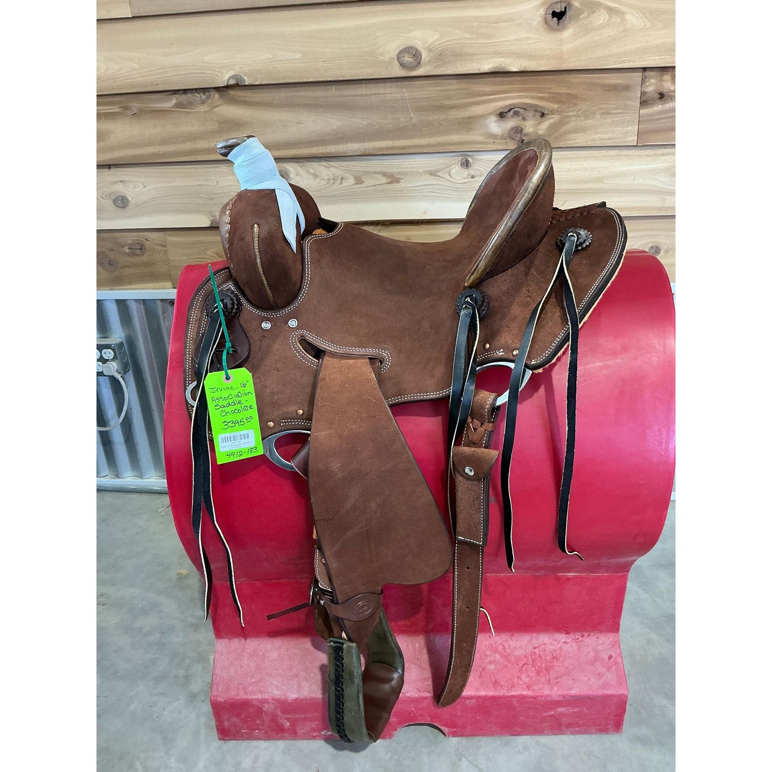 Irvine 16" Association Saddle - Chocolate