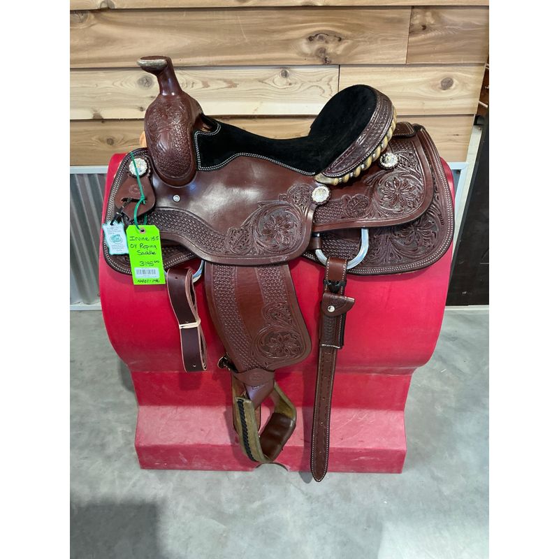 Irvine 15.5" OY Roping Saddle - 4401-146