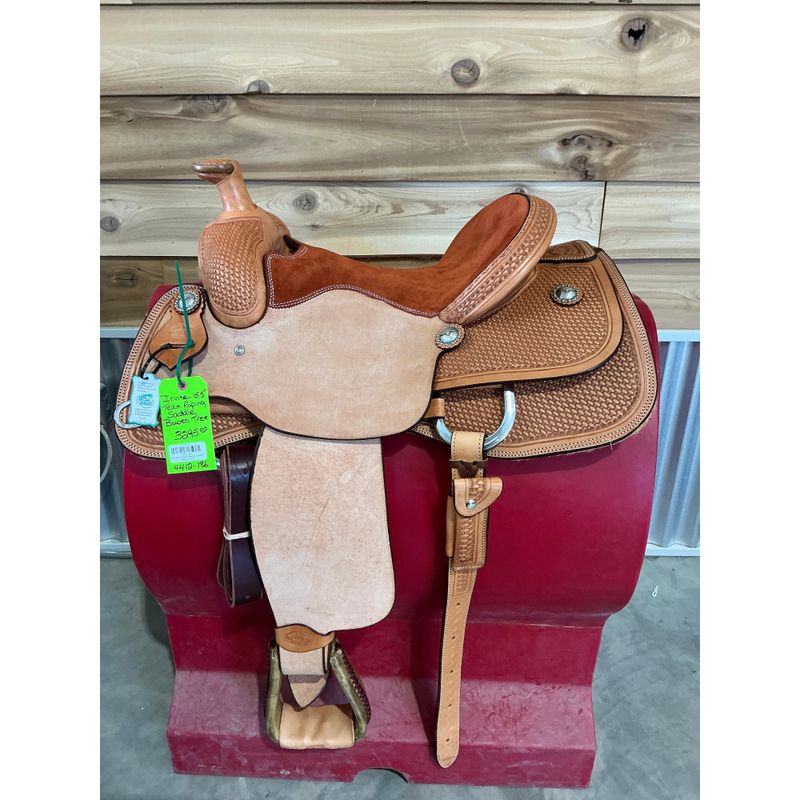 Irvine 15.5" Team Roping Saddle - Bowen Tree