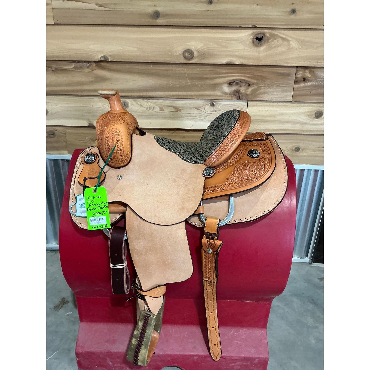 Irvine 14.5" Association Ranch Saddle - 4417-225