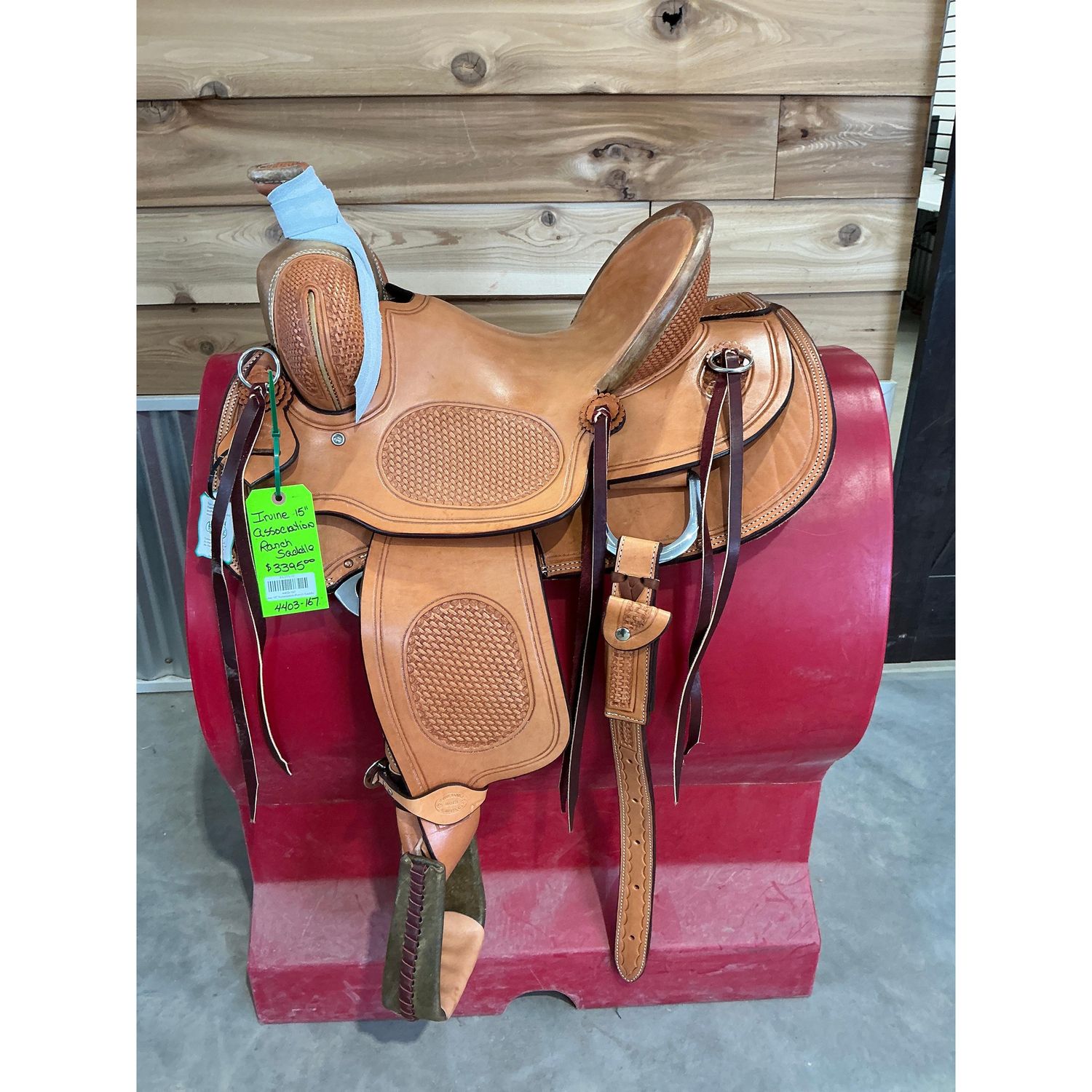 Irvine 15" Association Ranch Saddle - 4403-167