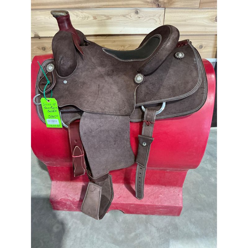 Irvine 15" Team Roping Saddle - 14034-28