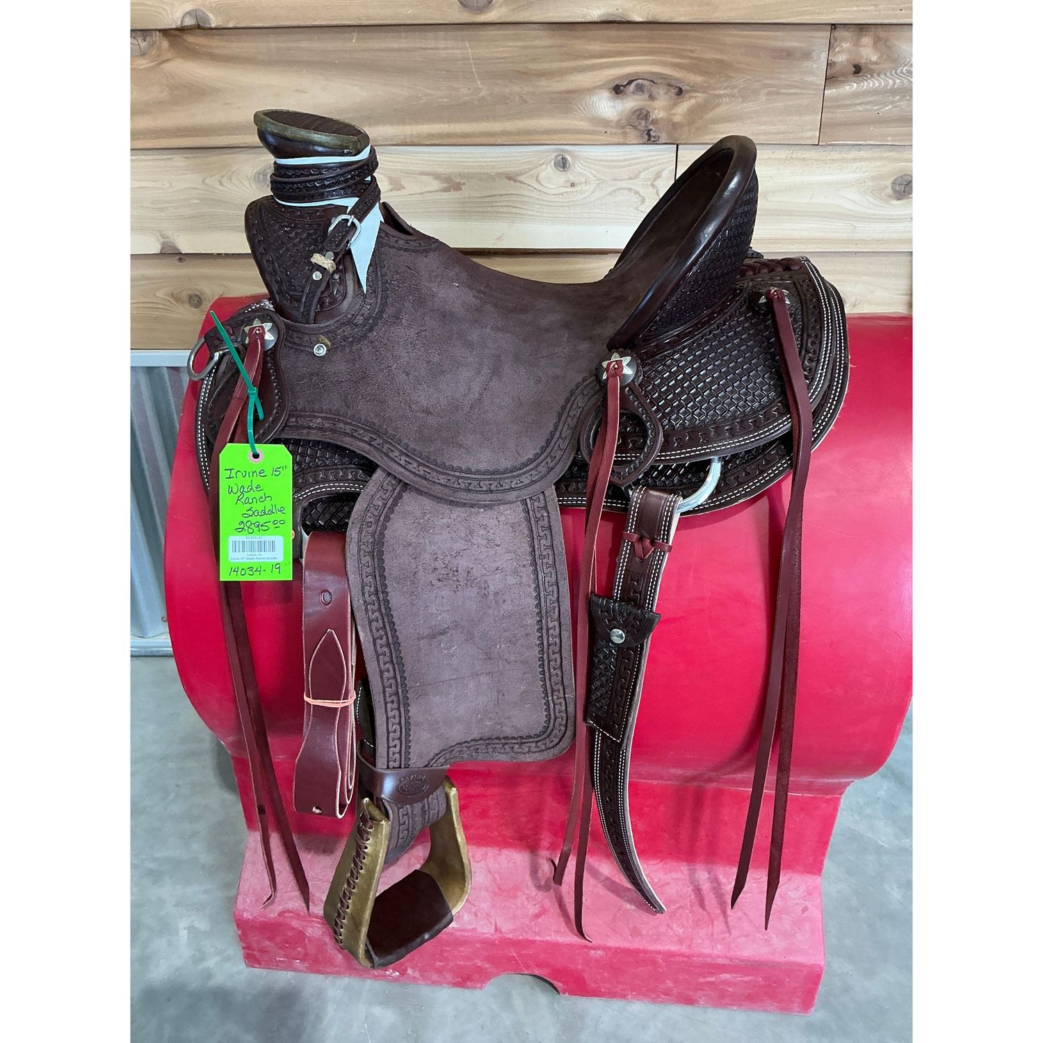 Irvine 15" Wade Ranch Saddle - 14034-19