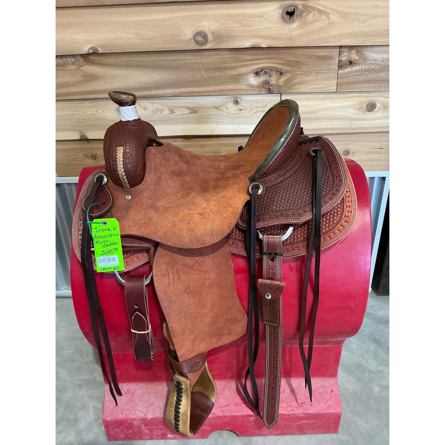 Irvine 16" Association Ranch Saddle - 14014-20
