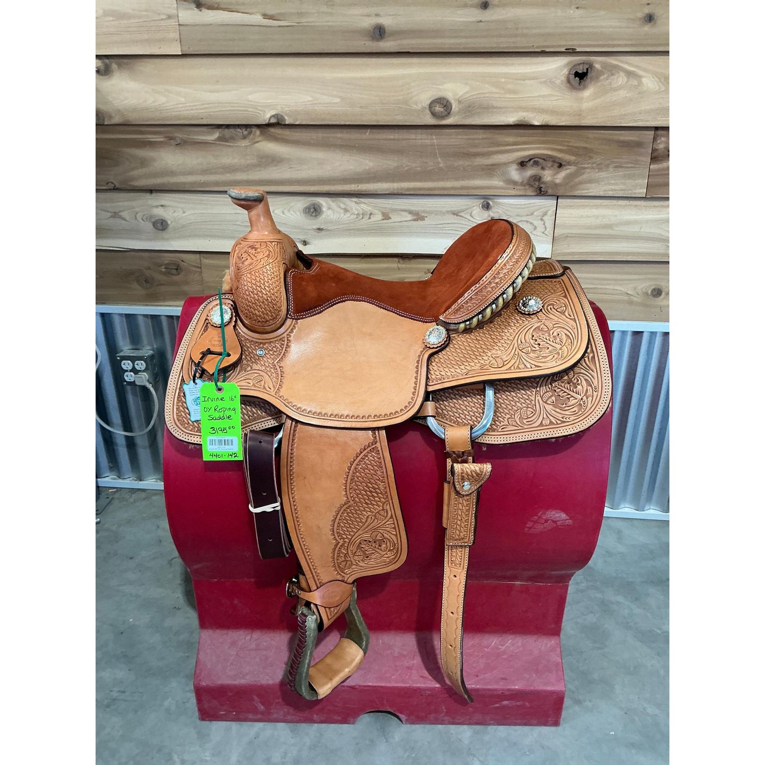 Irvine 16" OY Roping Saddle - 4401-142