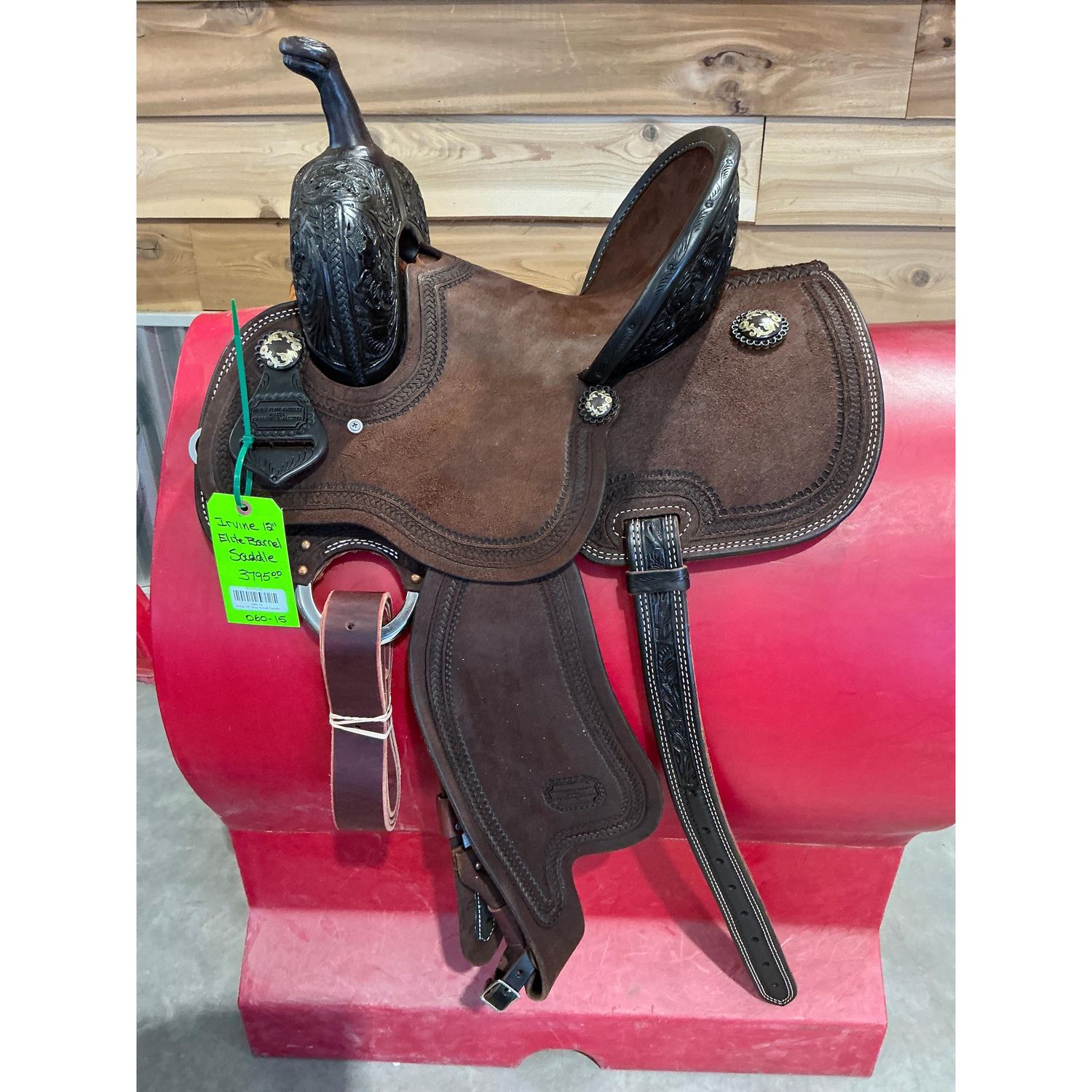 Irvine 12" Elite Barrel Saddle - 060-15
