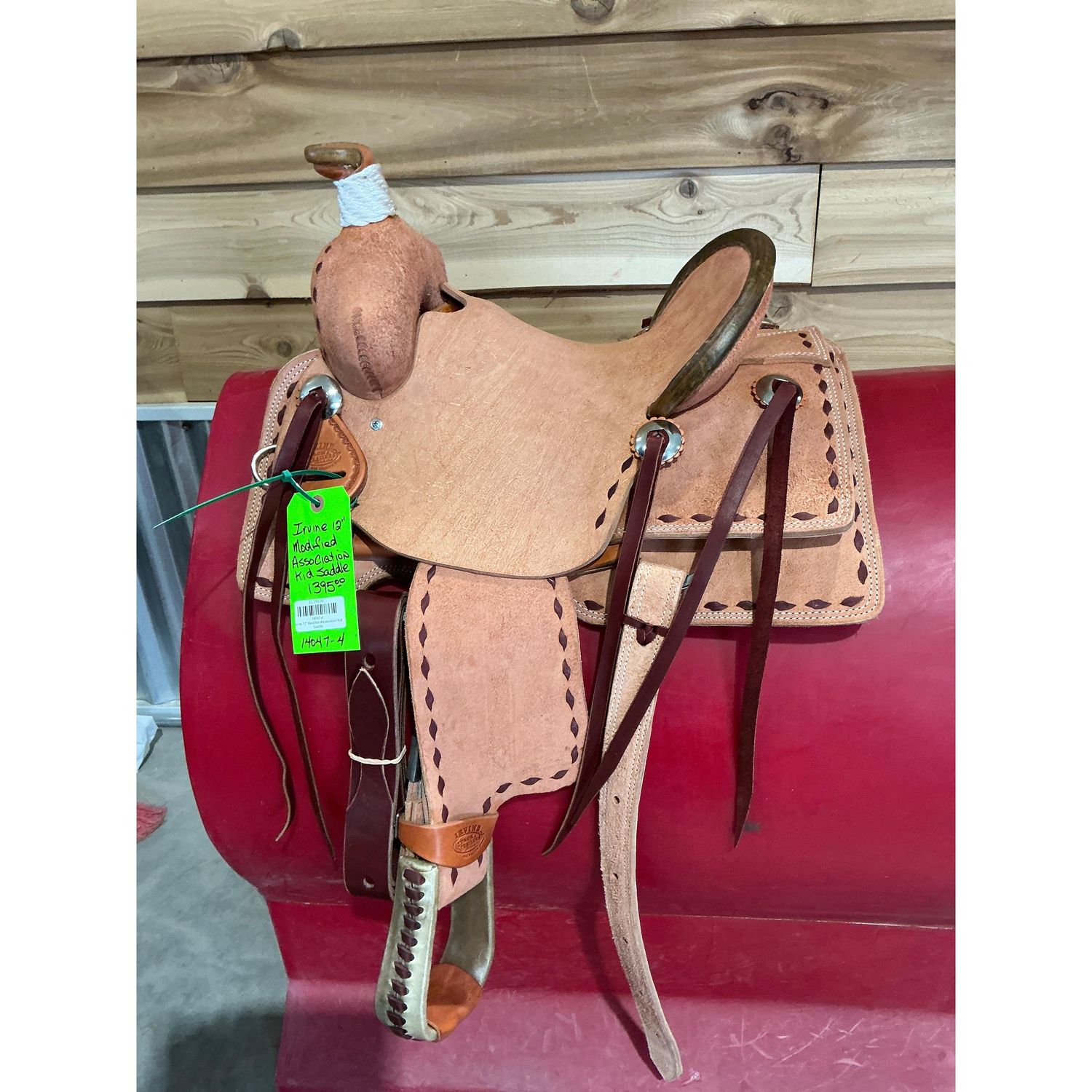 Irvine 12" Modified Association Kid Saddle - 14047-4