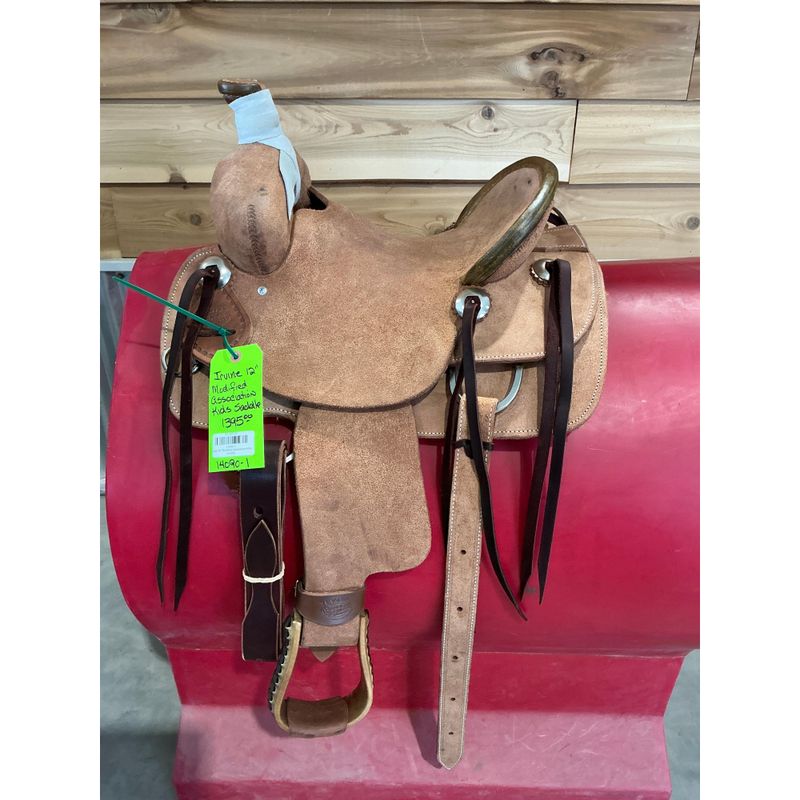 Irvine 12" Modified Association Kids Saddle - 14090-1