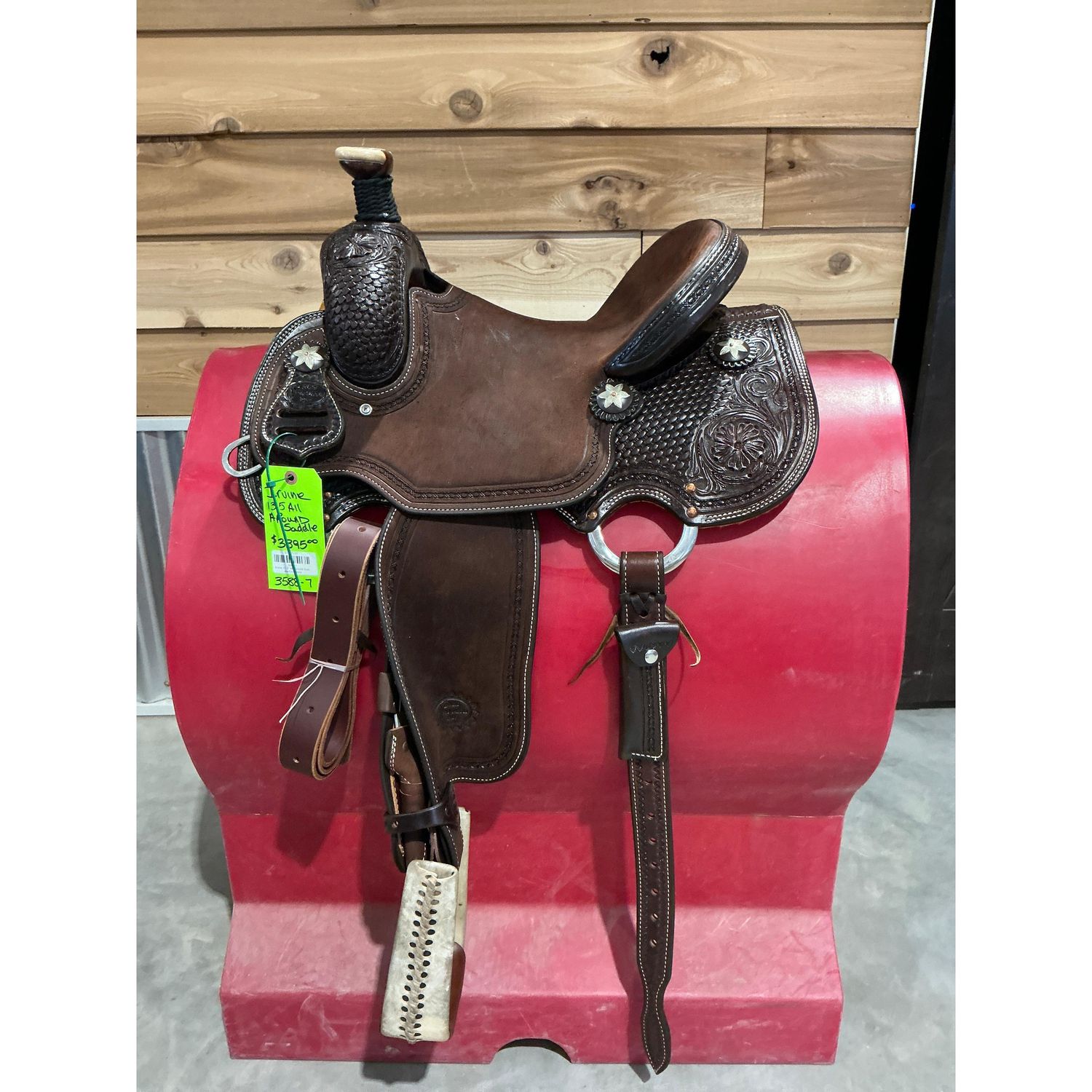 Irvine 13.5" All Around Saddle - Chocolate