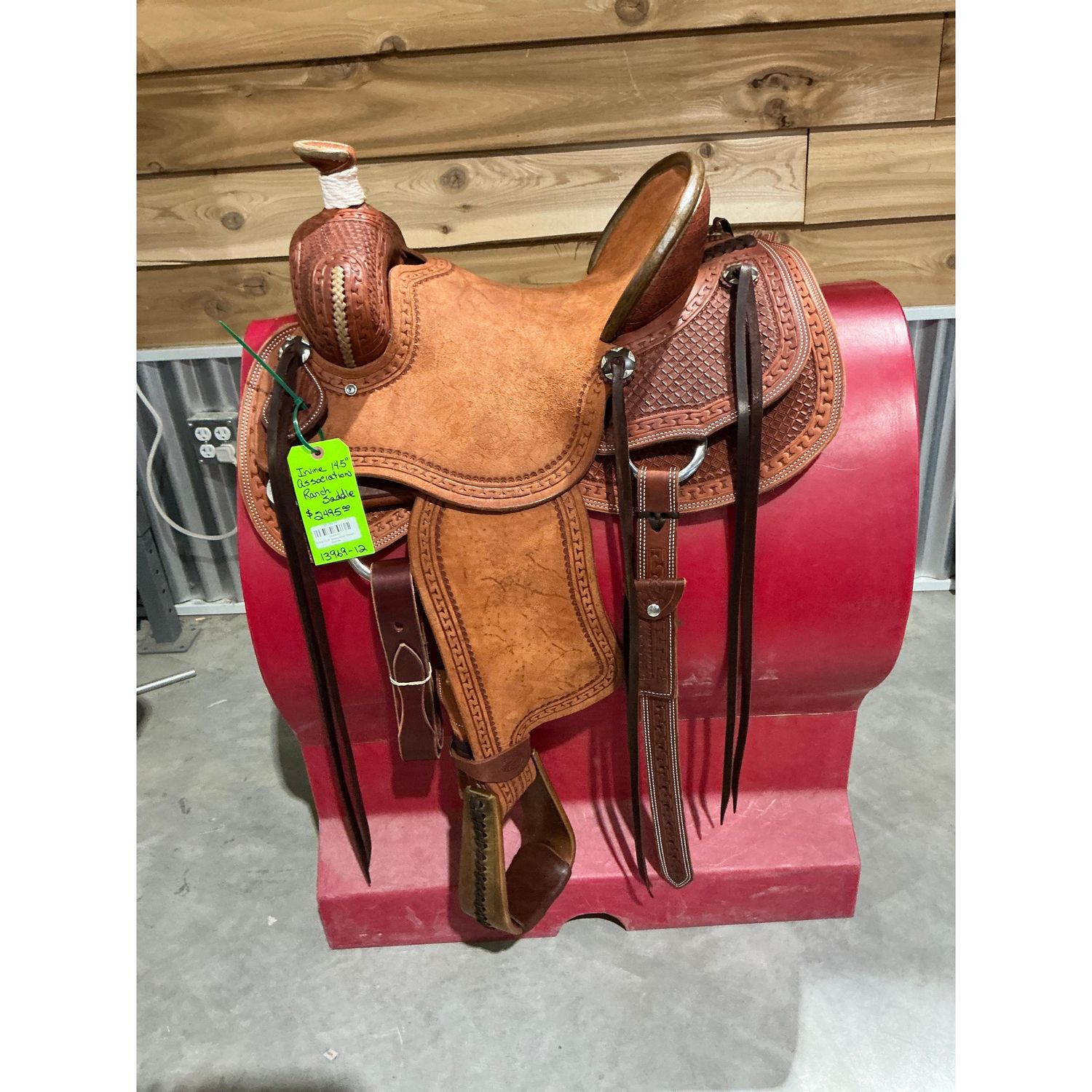Irvine 14.5" Association Ranch Saddle - 13969-12