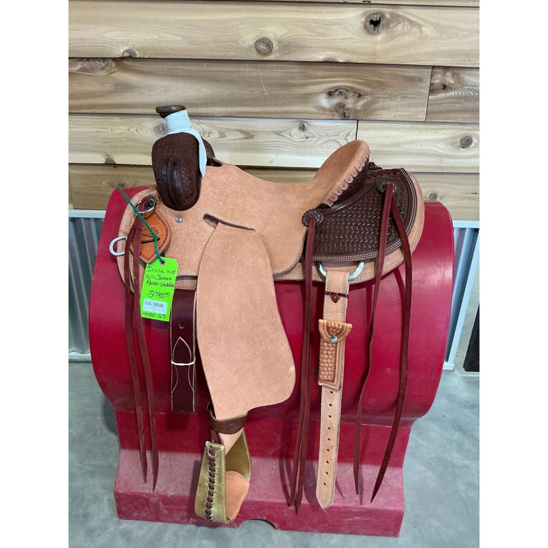 Irvine 14.5" Will James Ranch Saddle - 14025-23