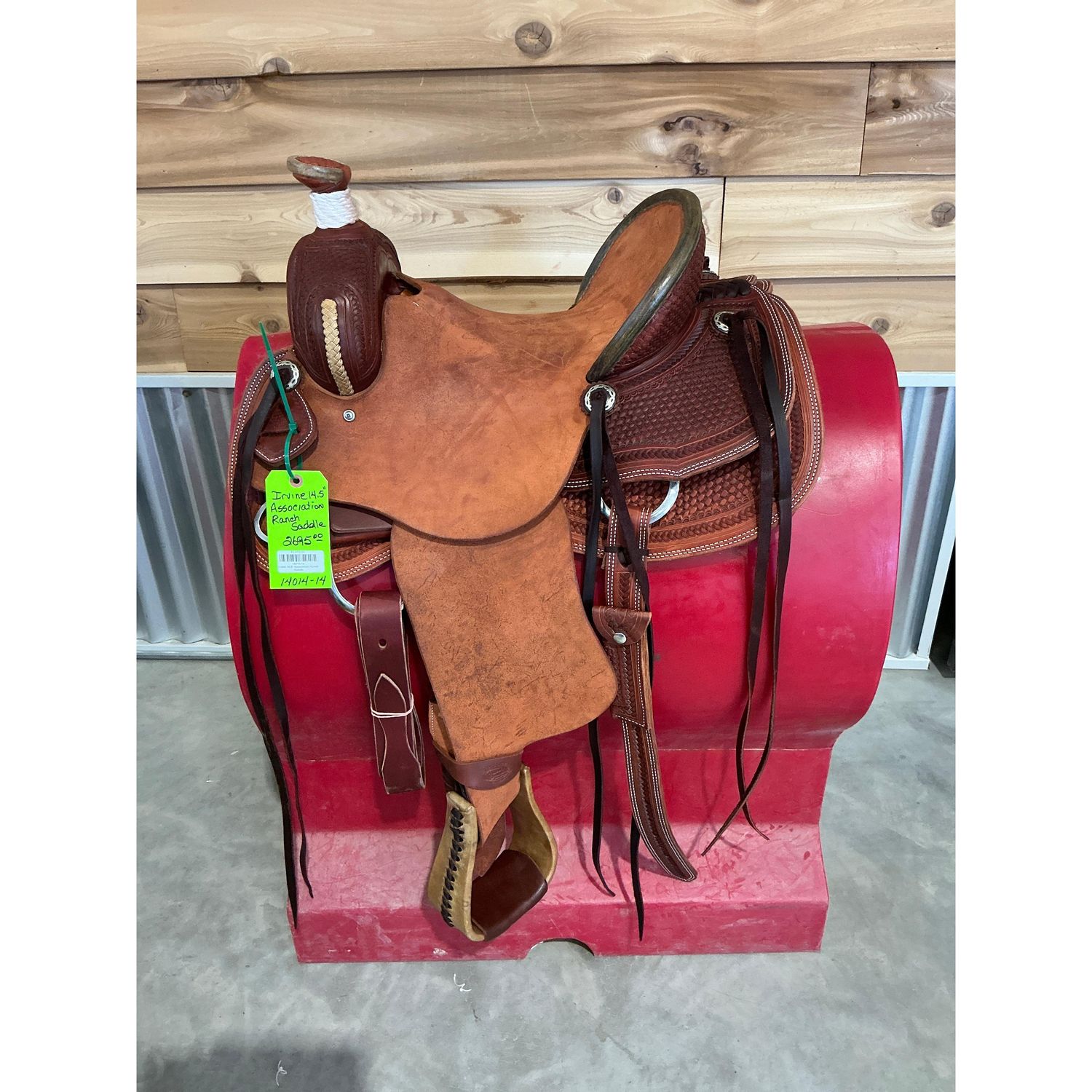 Irvine 14.5" Association Ranch Saddle - 14014-14