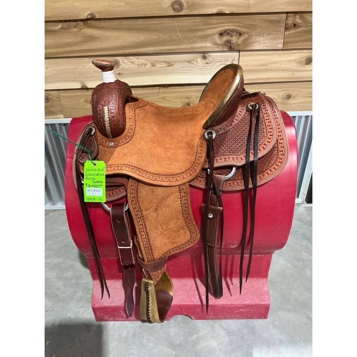 Irvine 15.5" Association Ranch Saddle - 13969-13
