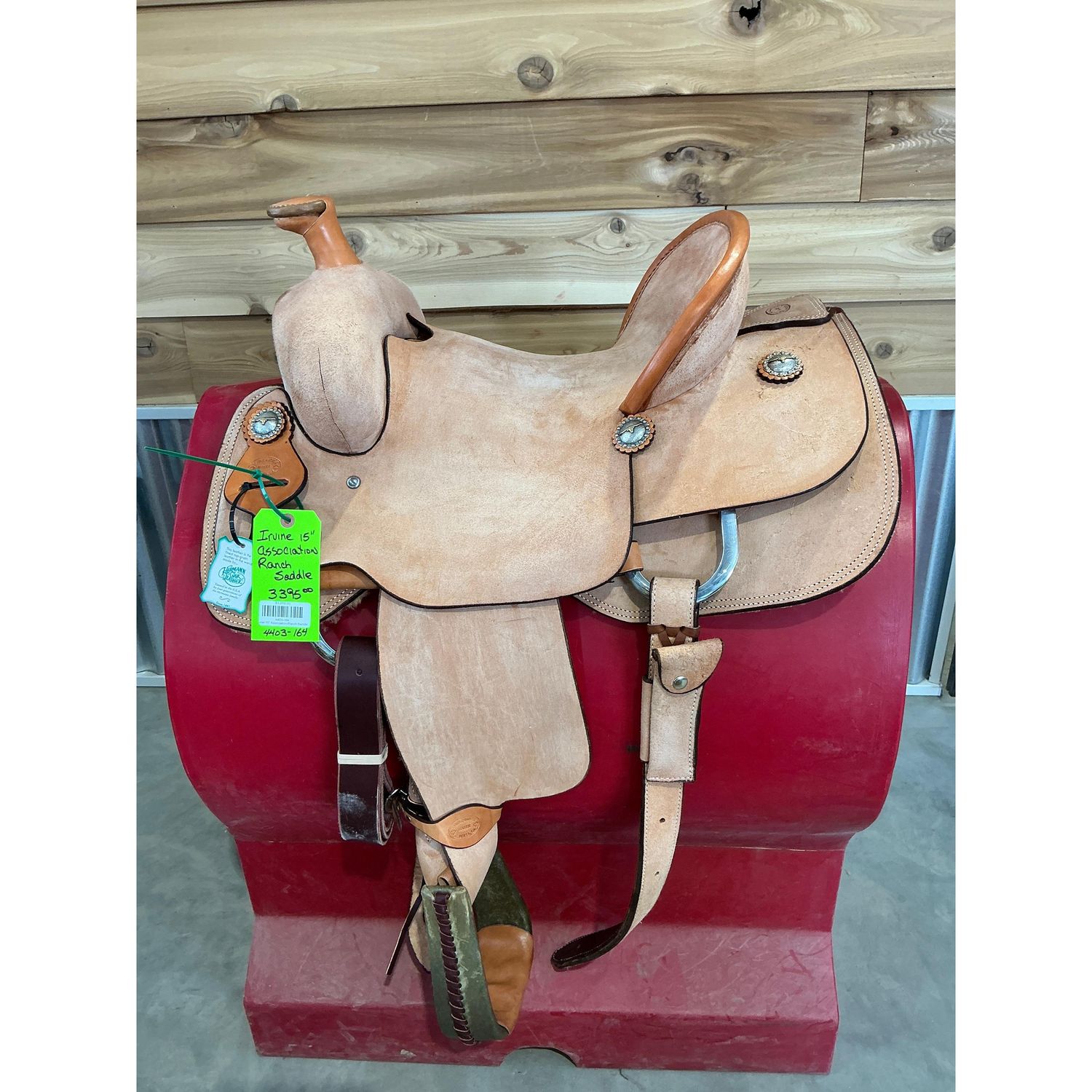Irvine 15" Association Ranch Saddle - 4403-164