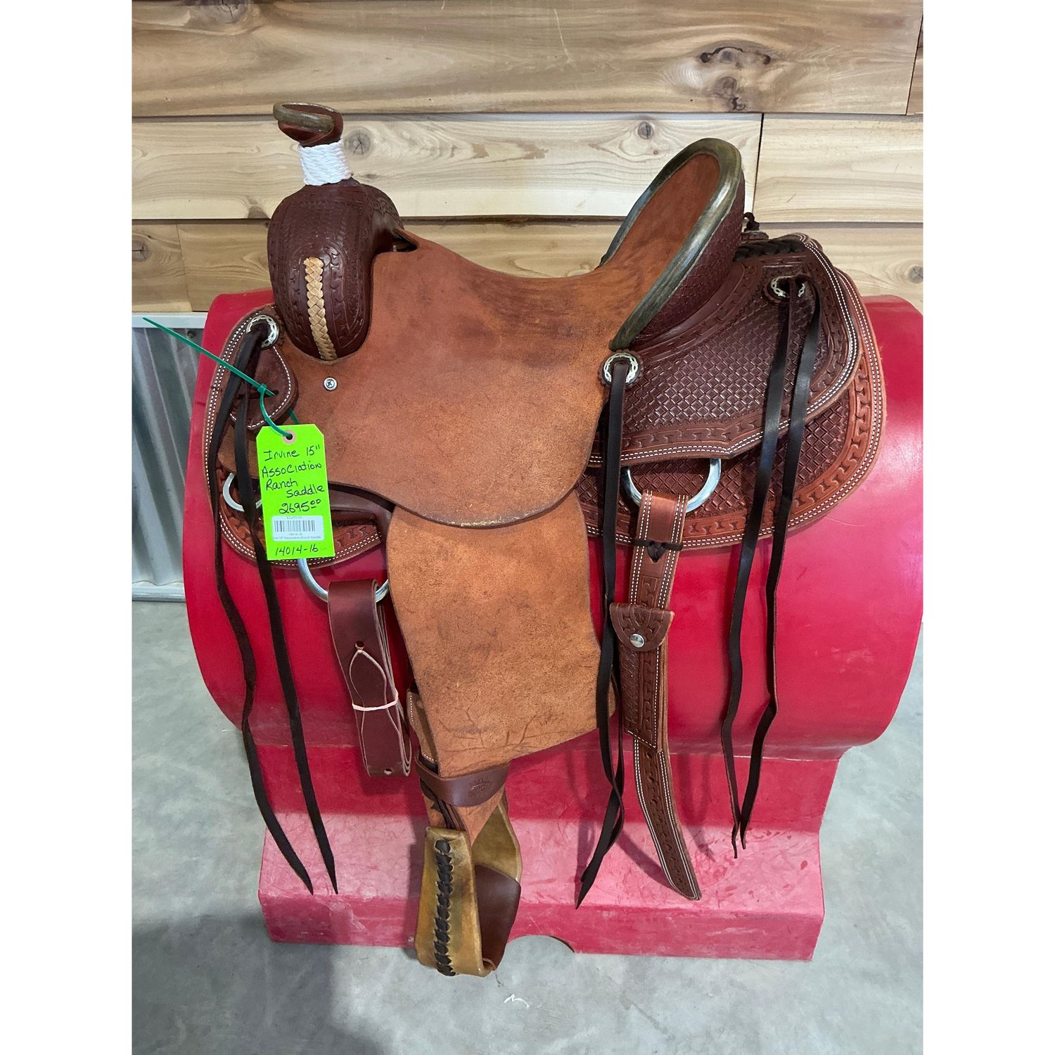 Irvine 15" Association Ranch Saddle - 14014-16