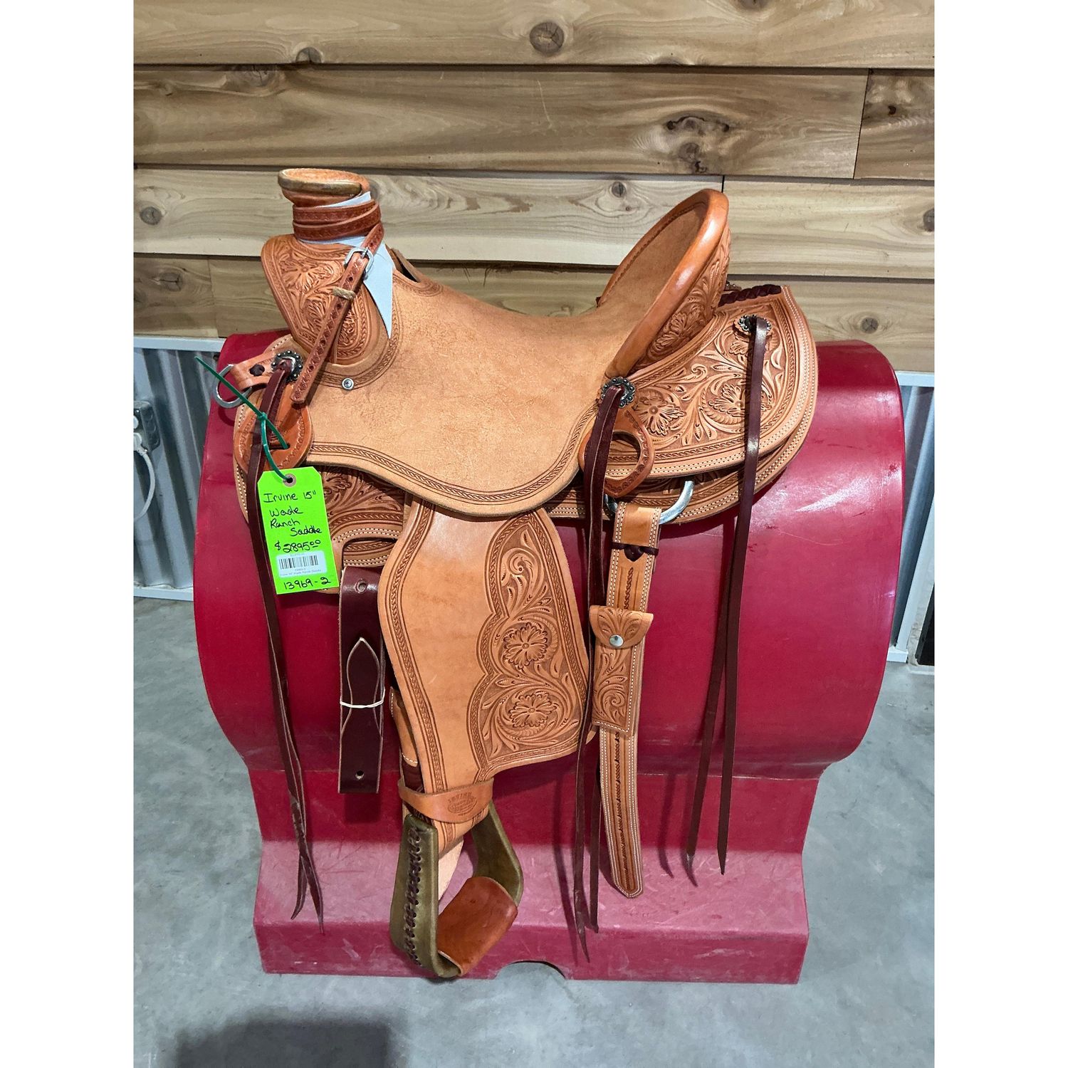 Irvine 15" Wade Ranch Saddle - 13969-2