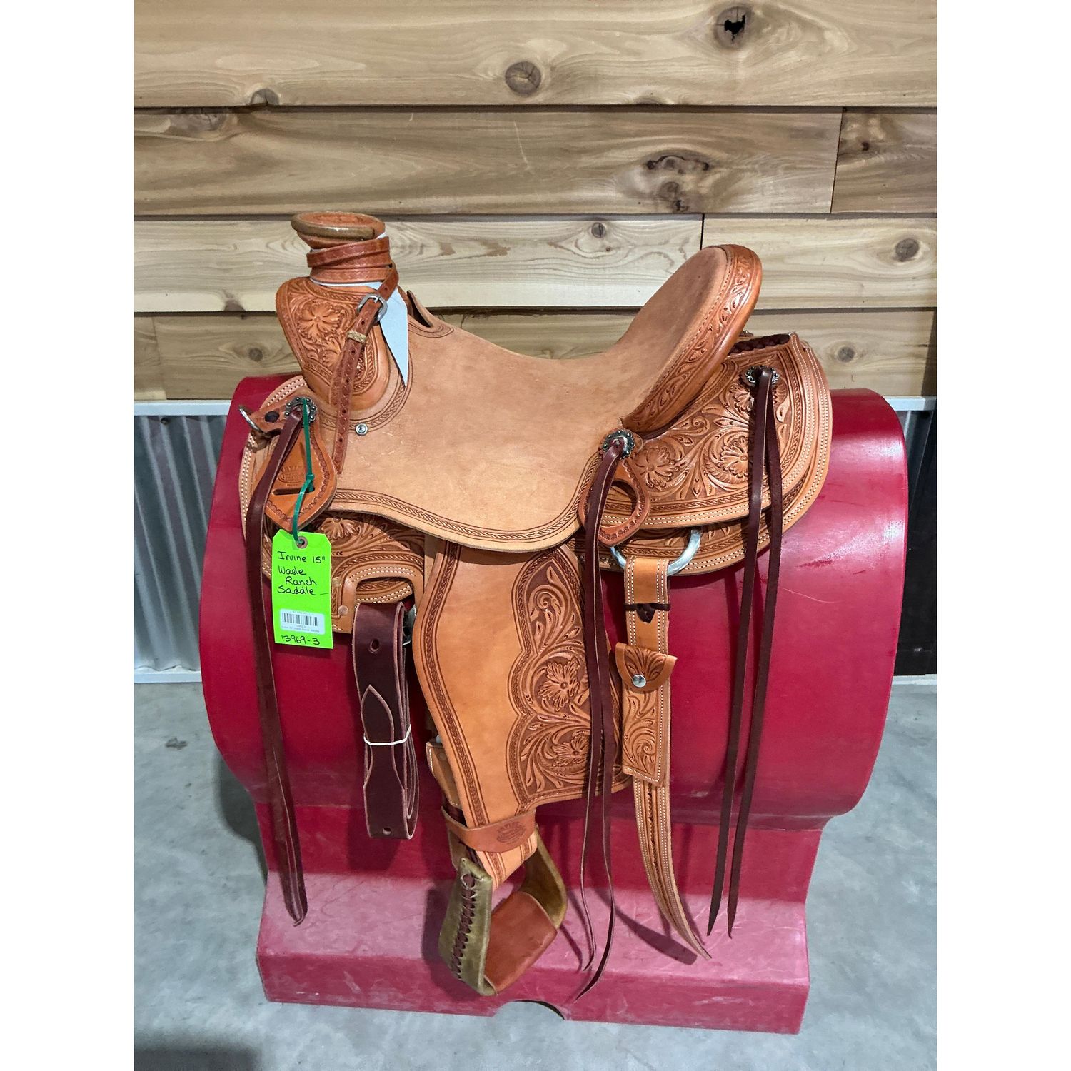 Irvine 15" Wade Ranch Saddle - 13969-3