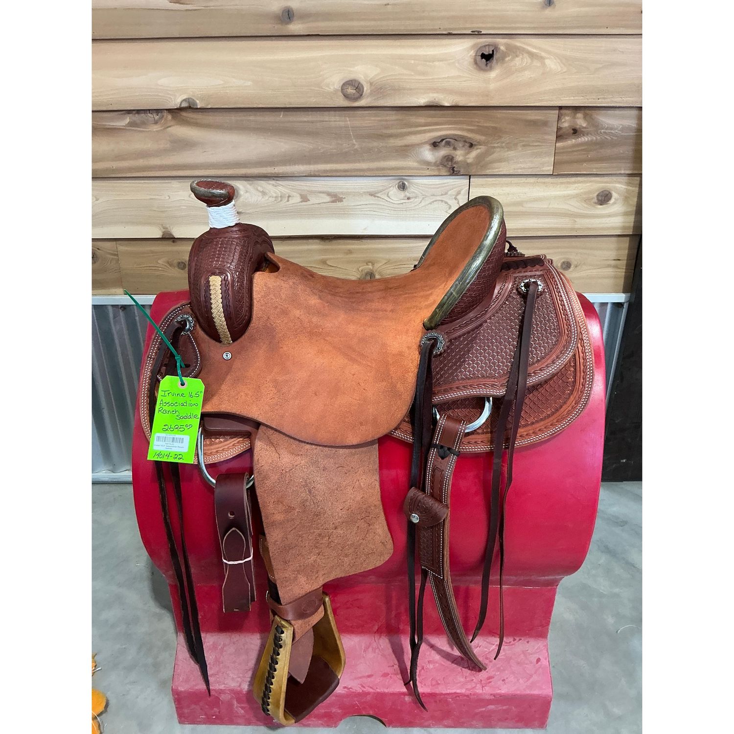 Irvine 16.5" Association Ranch Saddle - 14014-22