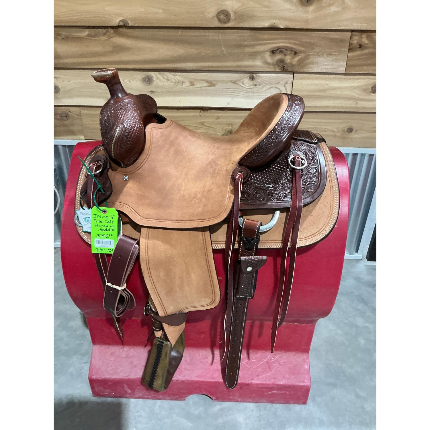 Irvine 16.5" Fitts Cold Breaking Saddle