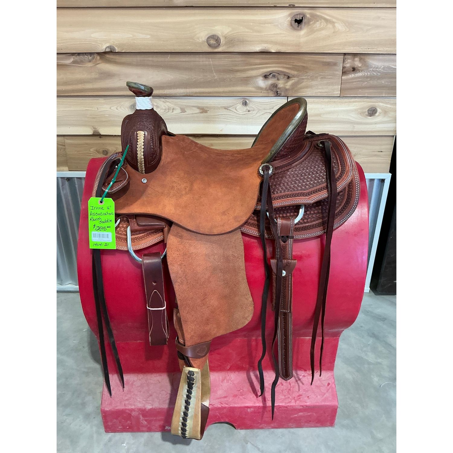 Irvine 16" Association Ranch Saddle - 14014-21
