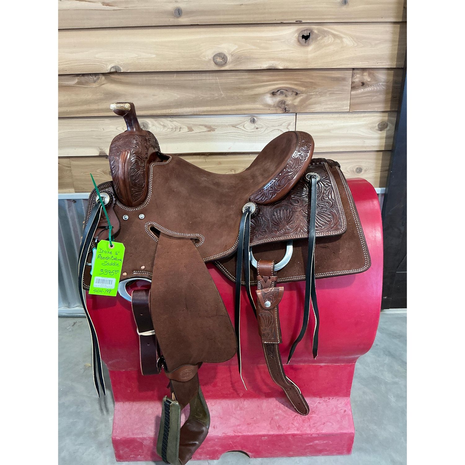 Irvine 16" Ranch Cutting Saddle - 4414-198
