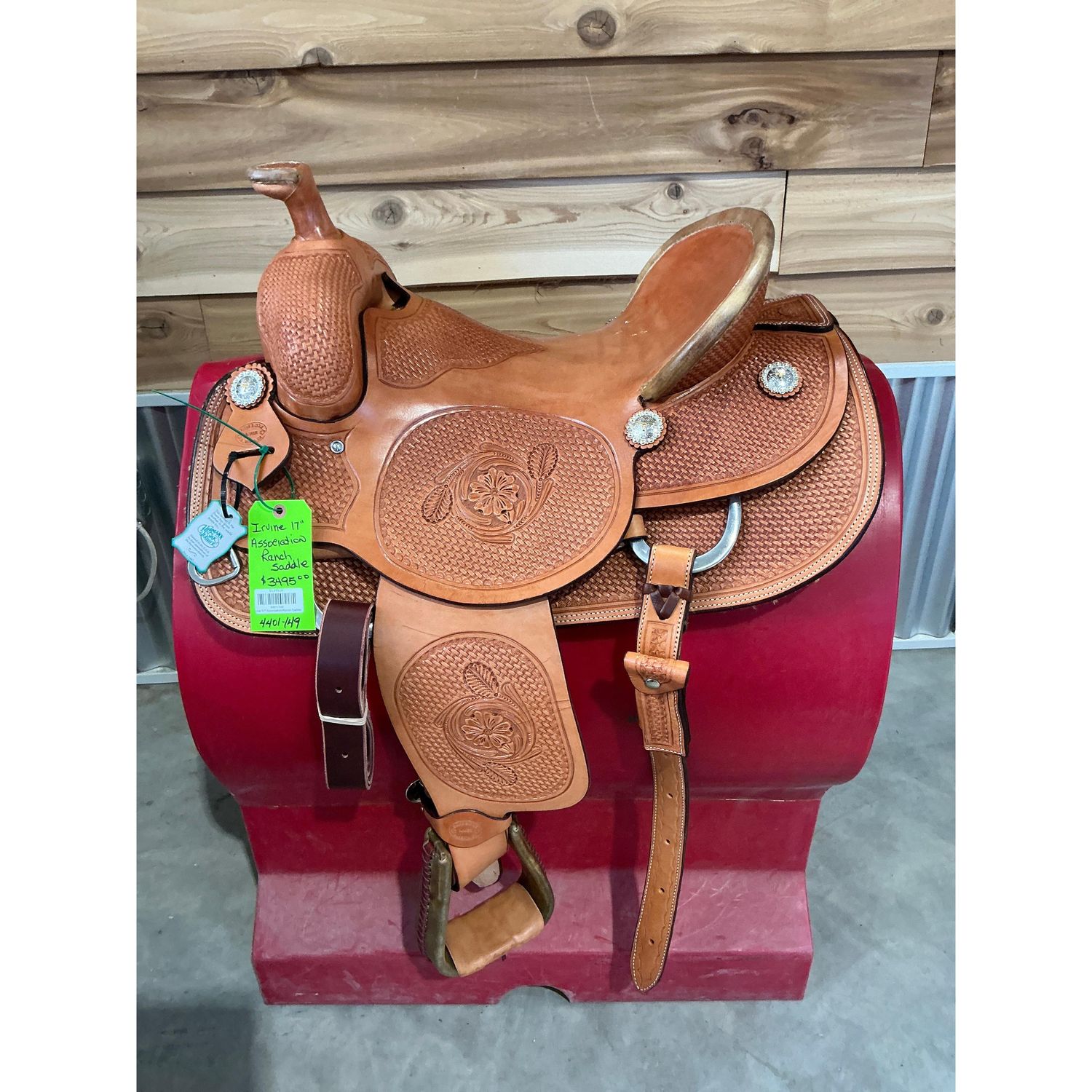 Irvine 17" Association Ranch Saddle - 4401-149